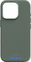 Чехол для телефона Magssory Eco Leather Case Khaki для iPhone 16 Pro CLT028k - фото
