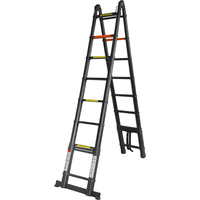 Лестница-стремянка RockForce RF-UP310-M (2x10 ступеней) - фото