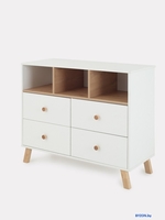 Детский комод Rant Vester 116 (cloud white) - фото2