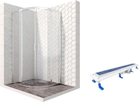 Душевой уголок Ambassador Set 14011104-ST12 - фото