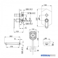 Душевая система Lemark Prizma LM3922C - фото2