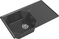 Кухонная мойка GranFest GF-U-840L (графит) - фото
