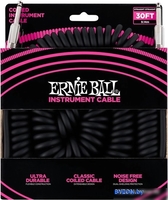 Кабель Ernie Ball P06044 6.3 мм - 6.3 мм (9 м, черный) - фото, картинка Кабель Ernie Ball P06044 6.3 мм - 6.3 мм (9 м, черный) - фото