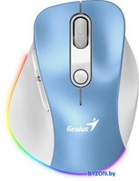 Мышь Genius Ergo 9000S Pro (голубой) - фото