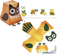 Набор для создания поделок/игрушек Darvish Origami Животные DV-T-2608 - фото2