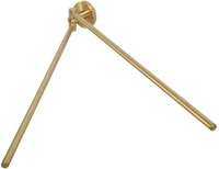 Держатель для полотенца Cezares RELAX-THD-S-BORO (брашированное золото) - фото2