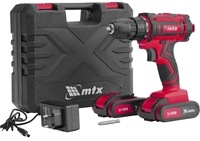 Дрель-шуруповерт MTX CDS-20 (с 2-мя АКБ, кейс) - фото
