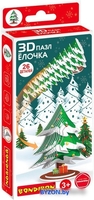 3Д-пазл Bondibon Елочка ВВ5641 - фото, картинка 3Д-пазл Bondibon Елочка ВВ5641 - фото