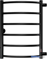 Полотенцесушитель ProHeat Classic 40x60 (боковое подключение, черный муар) - фото