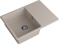 Кухонная мойка GranFest GF-Urban-668L (песочный) - фото2