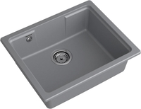Кухонная мойка GranFest GF-Urban-4555 (темно-серый) - фото2