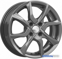 Литые диски SKAD Тулон 15x6" 4x100мм DIA 54.1мм ET 45мм Графит - фото
