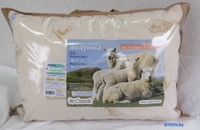 Спальная подушка Delford Шерсть Стандарт ПВХ 2ШХ-УП22 (48x68) - фото2