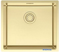 Кухонная мойка Paulmark Lassan 49 UNI LA49-LG (золото/светлое золото) - фото