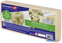 Пластилин скульптурный BRAUBERG Art Classic 106522 (телесный) - фото