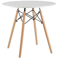 Обеденный стол Stool Group Eames DSW D80 (белый) - фото, картинка Обеденный стол Stool Group Eames DSW D80 (белый) - фото