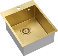 Кухонная мойка Quadron HB4050PVDBSG1 - фото