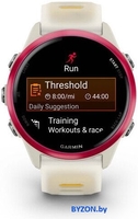 Умные часы Garmin Forerunner 570 42 мм (бежевый/розовый) - фото2