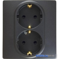 Розетка Legrand Etika 672633 (антрацит) - фото