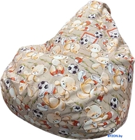 Кресло-мешок Flagman Груша Макси Г2.5-185 Mishki - фото