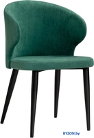 Стул Woodville Алсисар 469974 (катания изумруд/черный) - фото