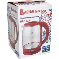 Электрочайник Василиса ВА-1035 (бордовый) - фото2