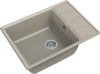 Кухонная мойка GranFest GF-V-680L (топаз) - фото