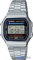 Наручные часы Casio A-168WA-1Q - фото, картинка Наручные часы Casio A-168WA-1Q - фото