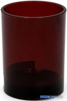 Стакан для зубной щетки и пасты Ridder Windows 2002106 (красный) - фото