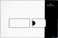 Унитаз подвесной Roxen Vine Tornado в комплекте с инсталляцией StounFix Dual Fresh 6 в 1 979002 (кнопка: хром глянцевый) - фото2