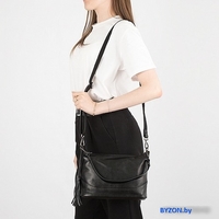 Сумка через плечо Poshete 886-29019-BLK (черный) - фото2