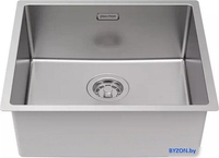 Кухонная мойка Paulmark Lassan 49 UNI LA49-BS (стальной/брашированная сталь) - фото2