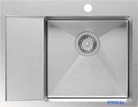 Кухонная мойка Quadron Hb7911Rbs - фото2