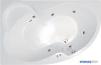 Ванна Triton Мари 170x110 R Базовая Flat (с гидромассажем) - фото