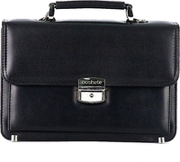 Мужская сумка Poshete 250-9628-BLK (черный) - фото