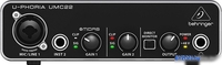 Аудиоинтерфейс BEHRINGER U-Phoria UMC22 - фото