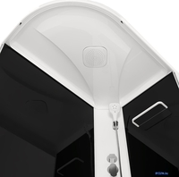 Душевая кабина Domani-Spa Delight Slim 128 High L 120x80 DS01DS128LHBT00 - фото2