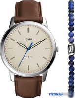 Наручные часы с украшением Fossil Minimalist FS5966SET - фото, картинка Наручные часы с украшением Fossil Minimalist FS5966SET - фото