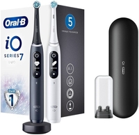 Комплект зубных щеток Oral-B iO 7 Duo (черный/белый) 4210201363040 - фото