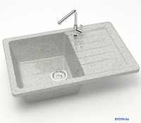 Кухонная мойка MARRBAXX 16/Q10 F016Q010 (светло-серый) - фото2