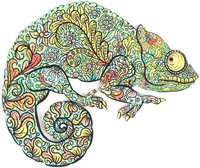 Пазл Darvish Хамелеон DV-T-2939-3 (101 эл) - фото