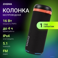 Беспроводная колонка Digma D-PS1521 - фото2