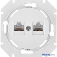 Розетка компьютерная Bylectrica Прованс РК216-6312 (белый) - фото