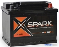 Автомобильный аккумулятор Spark 500A (EN) L+ SPA60-3-L (60 А·ч) - фото