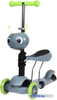 Трехколесный самокат Graffiti 5358842 (серый) - фото