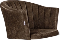 Стул Sheffilton SHT-ST42-1/S95-WH-1 (кофейный ликер/прозрачный лак/черный муар) - фото2