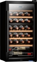 Винный шкаф ZUGEL ZCWF281DB Dual Zone - фото