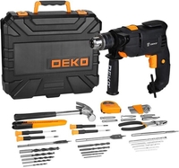 Ударная дрель Deko DKID600W SET 40 - фото, картинка Ударная дрель Deko DKID600W SET 40 - фото