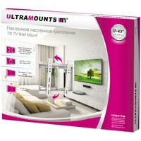Кронштейн Ultramounts UM831TW (белый) - фото2