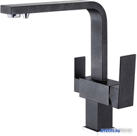 Смеситель Blue Water Taupo черный металлик - фото